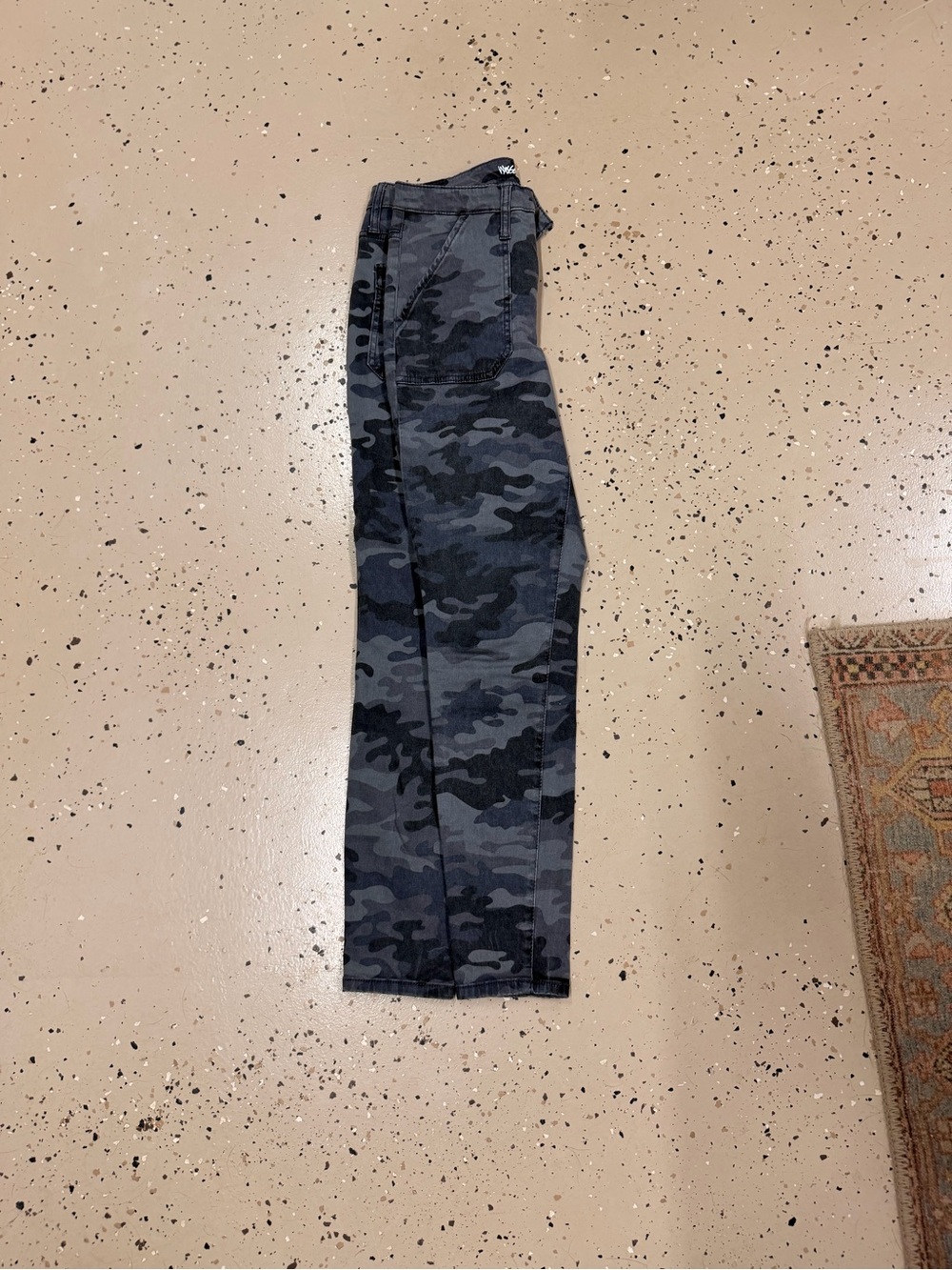 Mossimo Supply Co. Gray & Black Camo High-Rise Jeggings